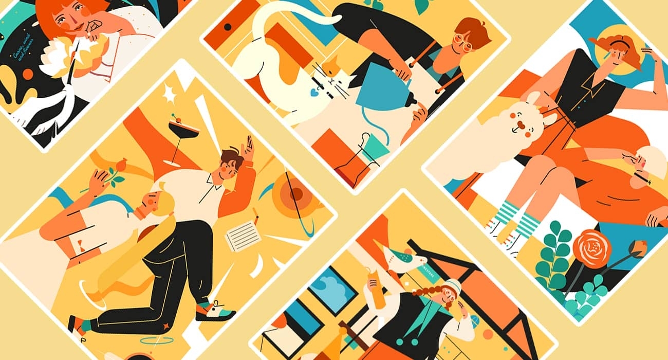 氛围奶黄：暖黄撞色，鲜活元气