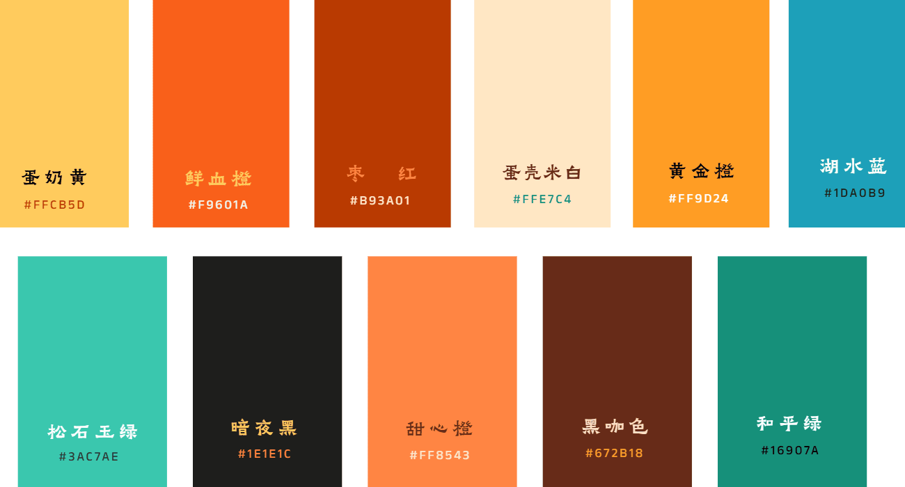 氛围奶黄：晒过太阳的大地与森林