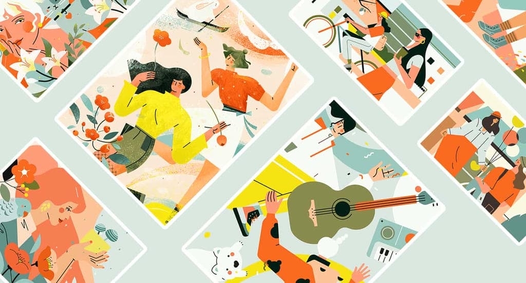 温柔米橙 ：热带午后的阳光花园