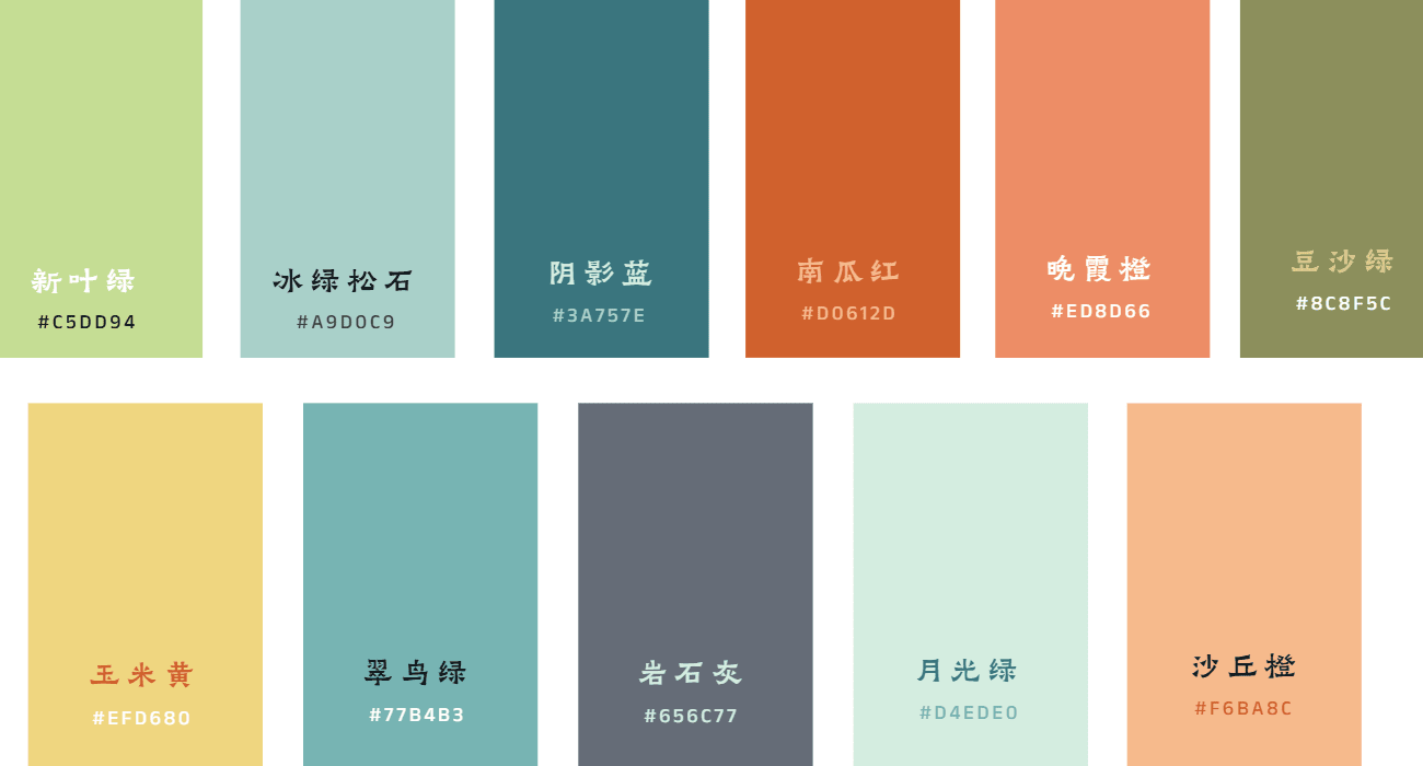 清爽雅绿 | 已更5张