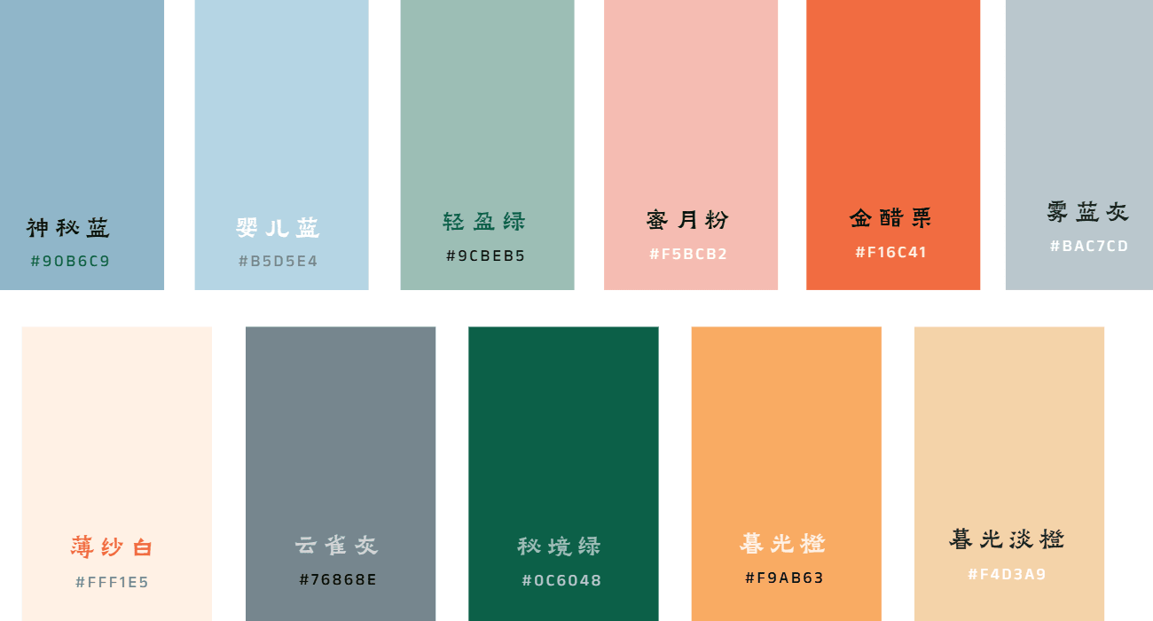 静涩奶蓝：清晨薄雾中的森林与湖泊